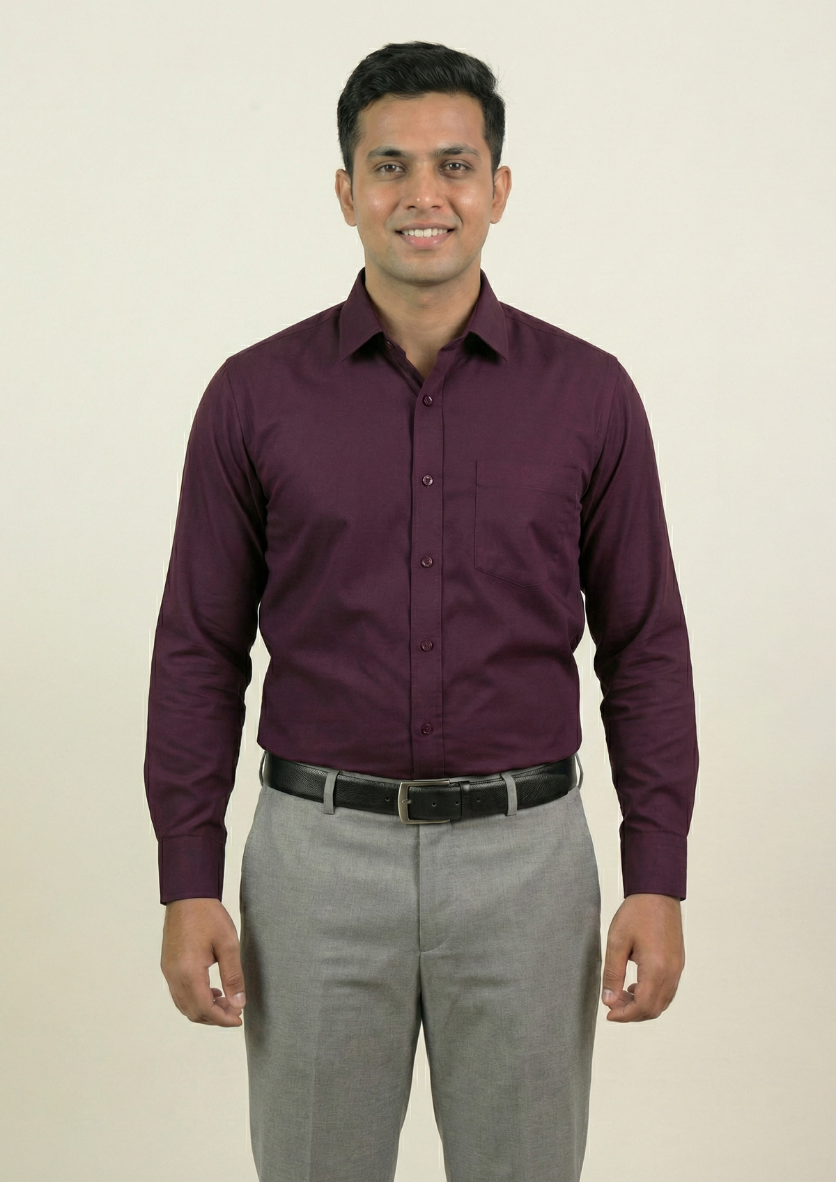 1914R Formal Wine Shirt – Front Office, Waiter & Captain Uniform
