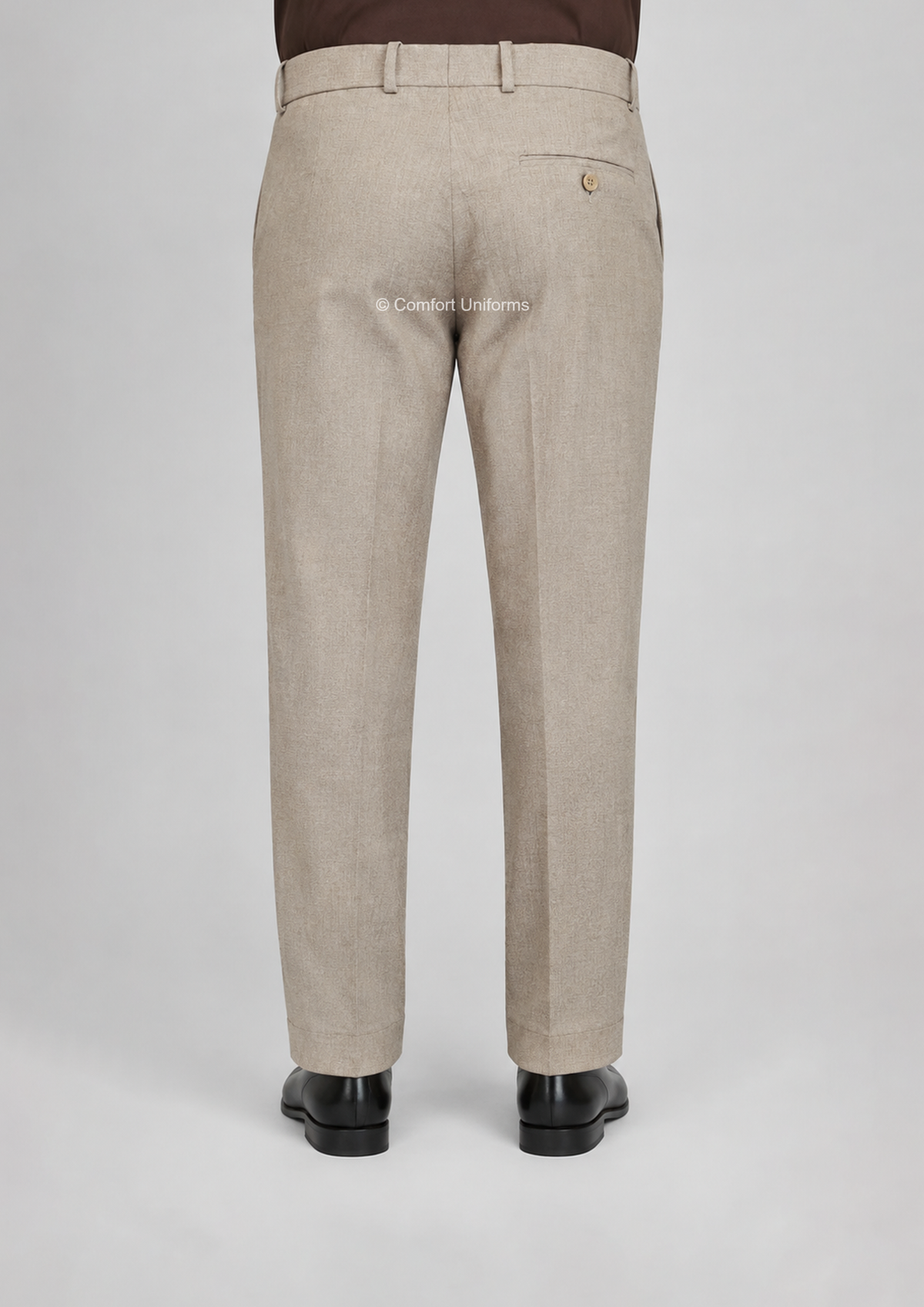 3031R Premium Grip Trouser – Beige Cross | Front Office Manager, Captain & Admin Staff Uniform