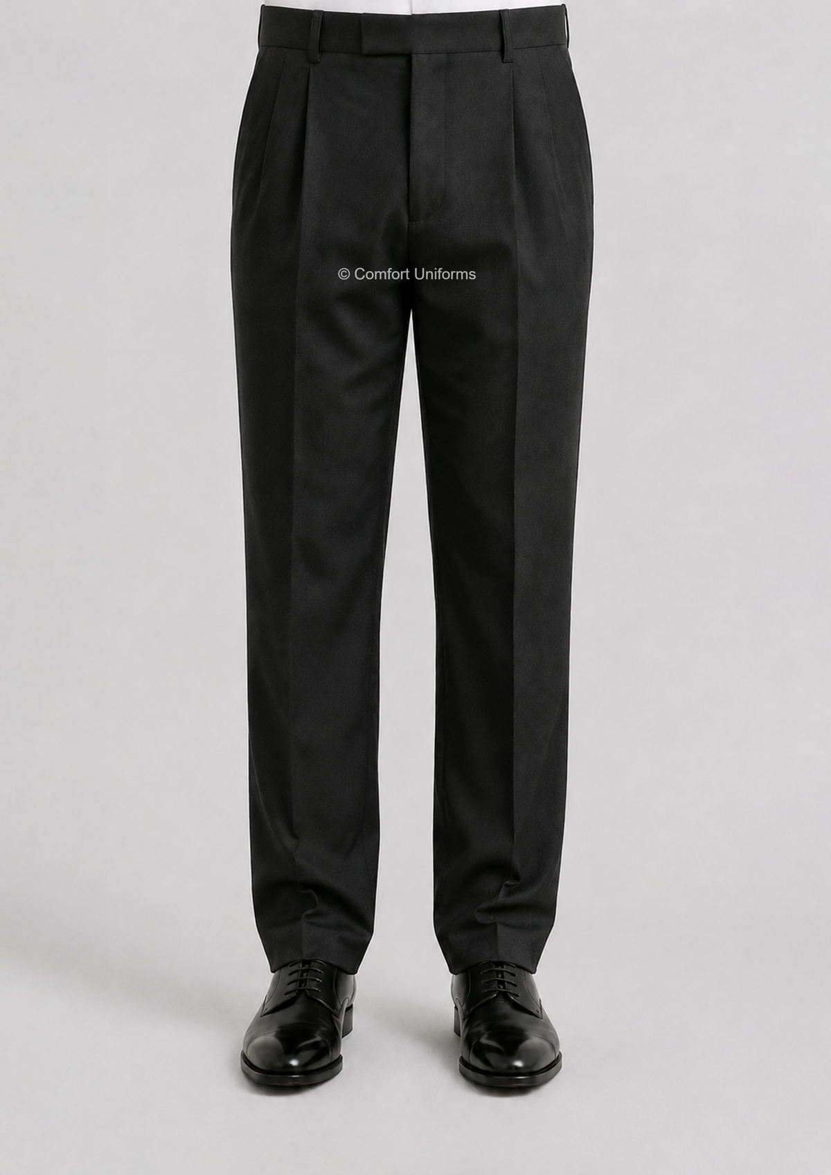 3002R Formal Elastic Trouser – Black