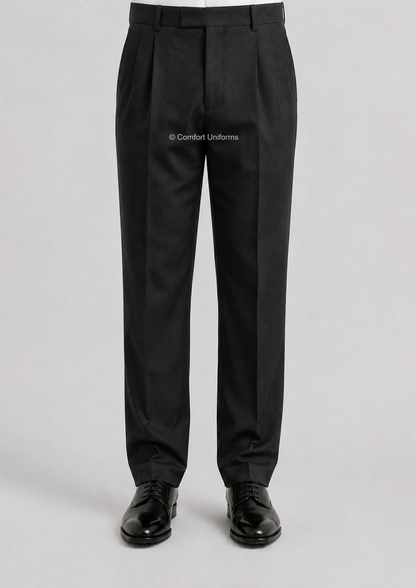 3002R Formal Elastic Trouser – Black