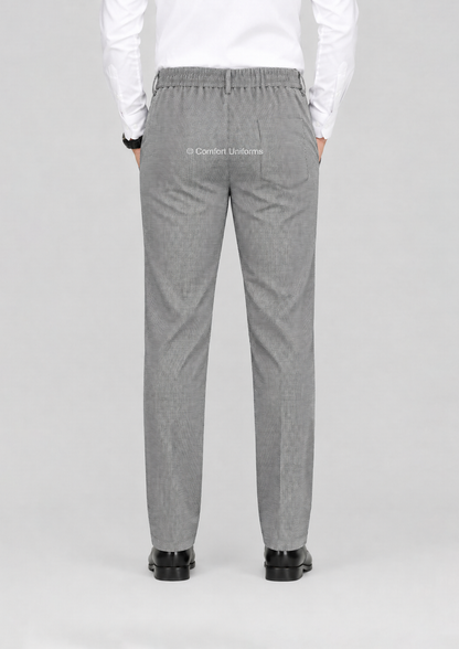3003R Formal Elastic Trouser – Houndstooth | Chef & IHM Student Uniform