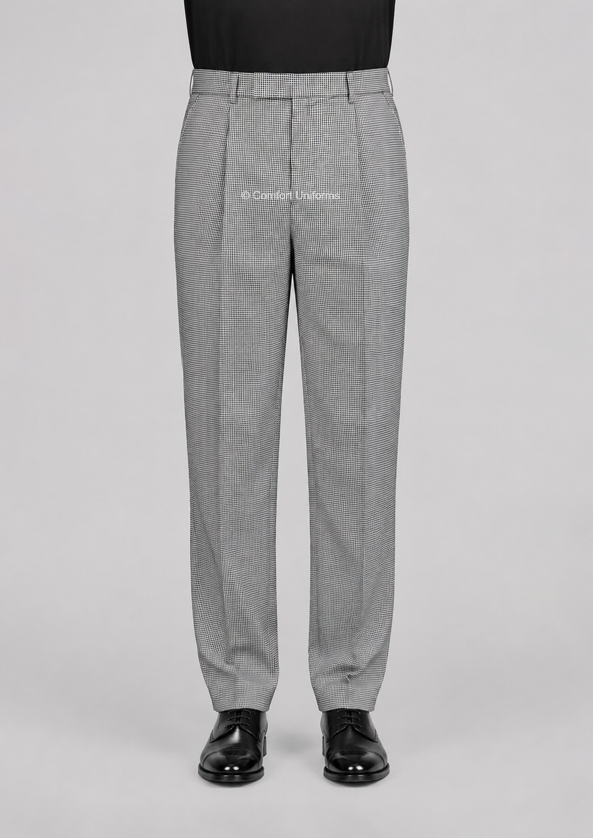 3003R Formal Elastic Trouser – Houndstooth | Chef & IHM Student Uniform