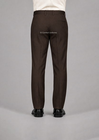 3015R Premium Grip Trouser – Brown | Front Office Manager, Captain & Admin Staff Uniform