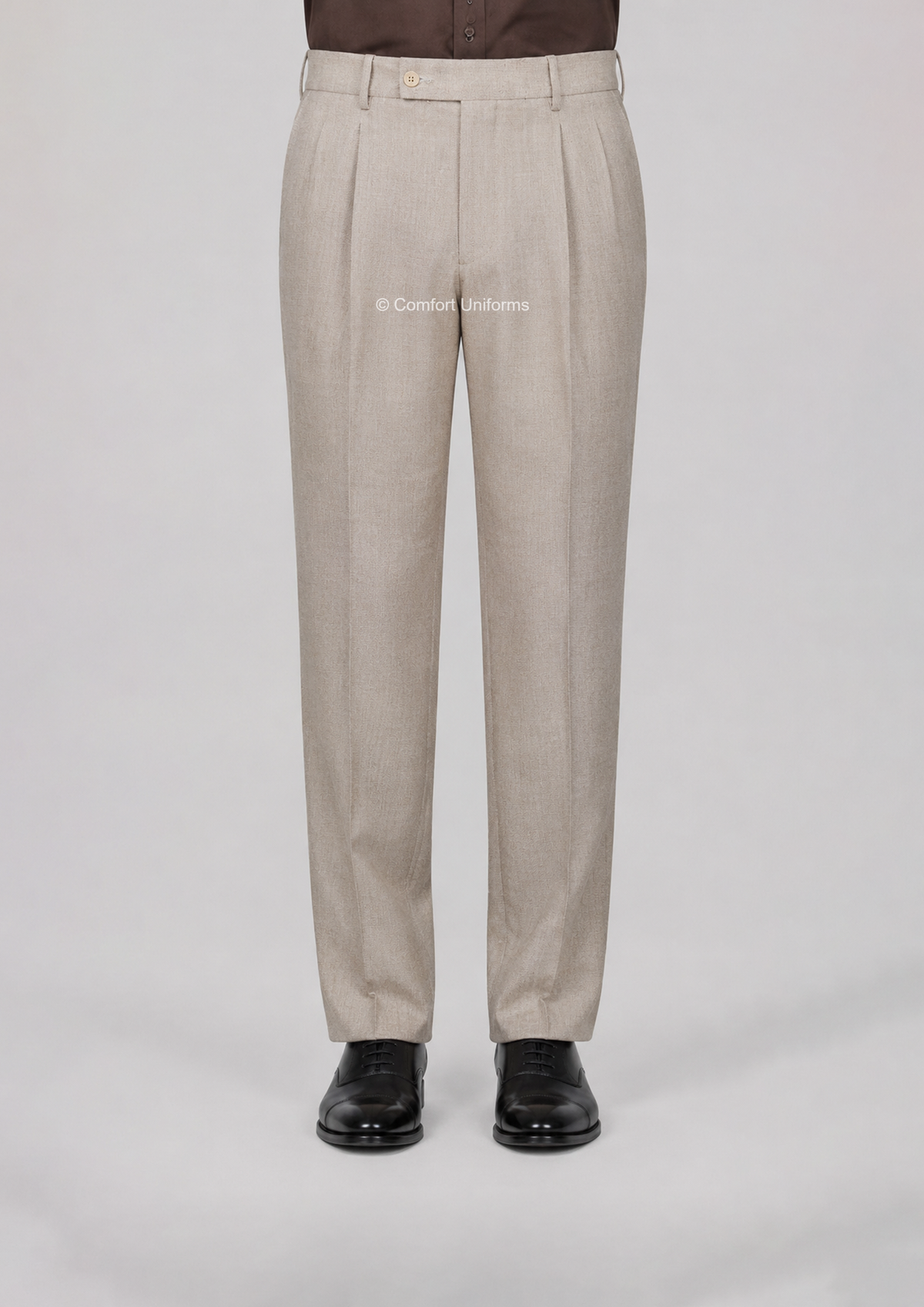 3031R Premium Grip Trouser – Beige Cross | Front Office Manager, Captain & Admin Staff Uniform